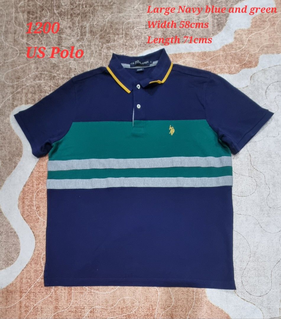 Large US polo (Category: Tshirts & Polo Shirts ) located in Santa Rosa. Submitted by ronalyn0321 (Listing ID 1440804192, Image 1). Description: Used once Large Excellent condition Mode of payment gcash Shipping services j&t or LBC cop.