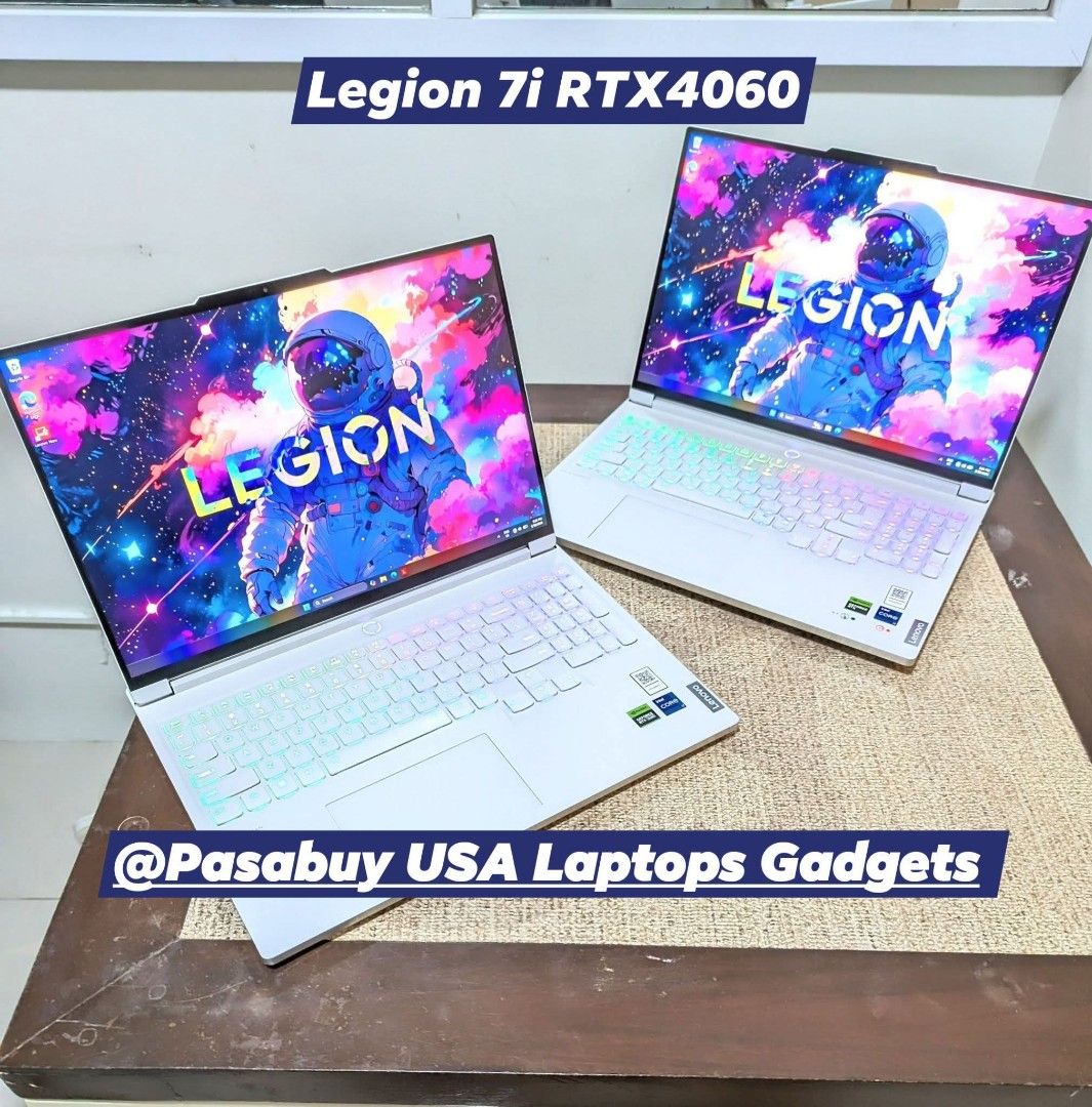Legion 7i RTX4060 Intel i7-14700HX (Category: Laptops & Notebooks) located in Angeles City. Submitted by pasabuyfromus (Listing ID 1436620744, Image 1). Description: Available Php70,990 Pre-owned laptop and original charger. First to pay gets the item. Legion 7i Intel i7-14700HX RTX4060 / 16inch QHD 240Hz 16gb RAM / 1TB SSD Windows 11 Freebie bag, mouse, mousepad. Cash or Bank Transfer accepted. Credit card payments accepted via Paypal personal t