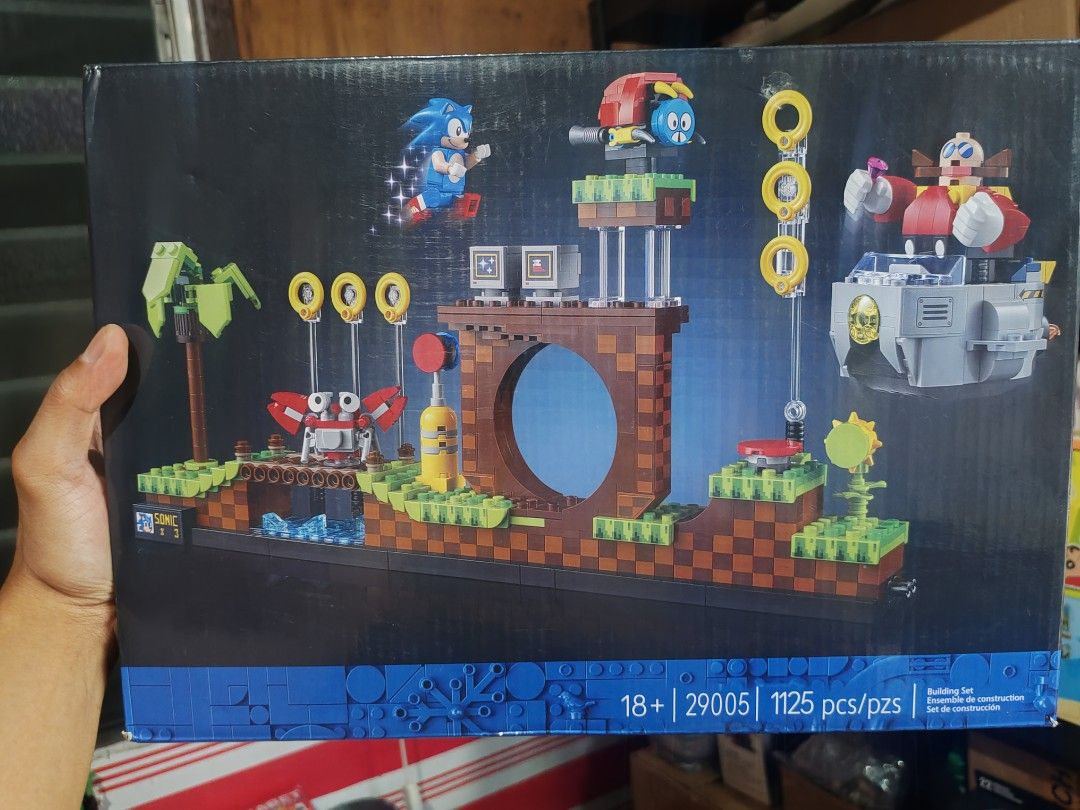 Legolike Sonic the Hedgehog set (knock off lego) (Category: Lego & Building Sets) located in Quezon City. Submitted by jarvisnaval (Listing ID 1440777075, Image 1). Description: Sonic the Hedgehog legolike set (knock off/ not authentic) Price: 1,500 Brand new WYSIWYG Location: Q.C E.Rod Hemady Meetups: Timog area, Tomas morato area, E.rod area, Victoria Sports (By schedule) Payments: Gcash or BPI Bank transfer. Shipping: Lalamove Metro Manila, LB