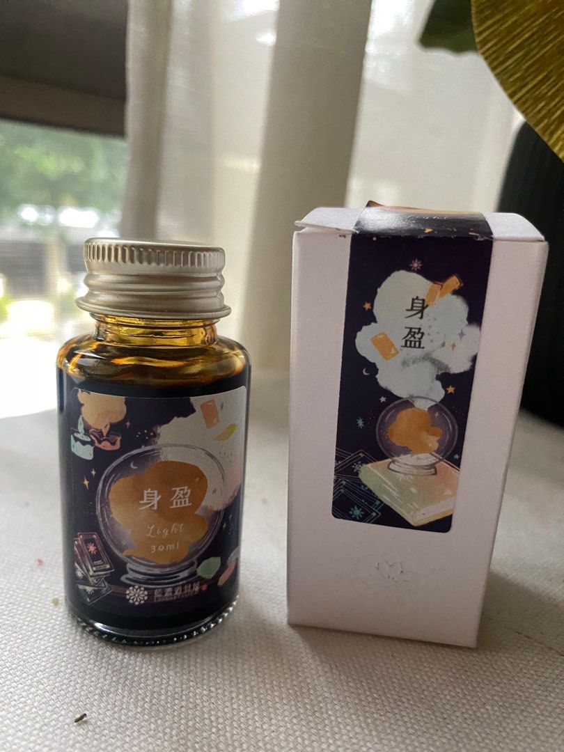 Lennon Toolbar Light Fountain Pen Ink (Category: Makeup) located in Davao. Submitted by iam_artisan (Listing ID 1440807377, Image 3). Description: - Brand: Lennon Toolbar Light - Ink Type: Fountain Pen Ink - Size: 30ml bottle - Color: Warm Brown - Ideal for: Everyday writing - Includes: Original box - Swatches: Available in photos to show color.
