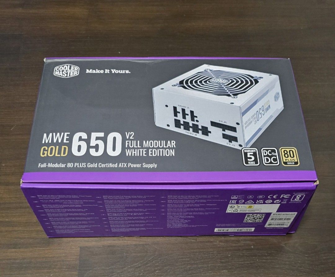 Limited Edition MWE Gold 650W Fully Modular White468570917412556802