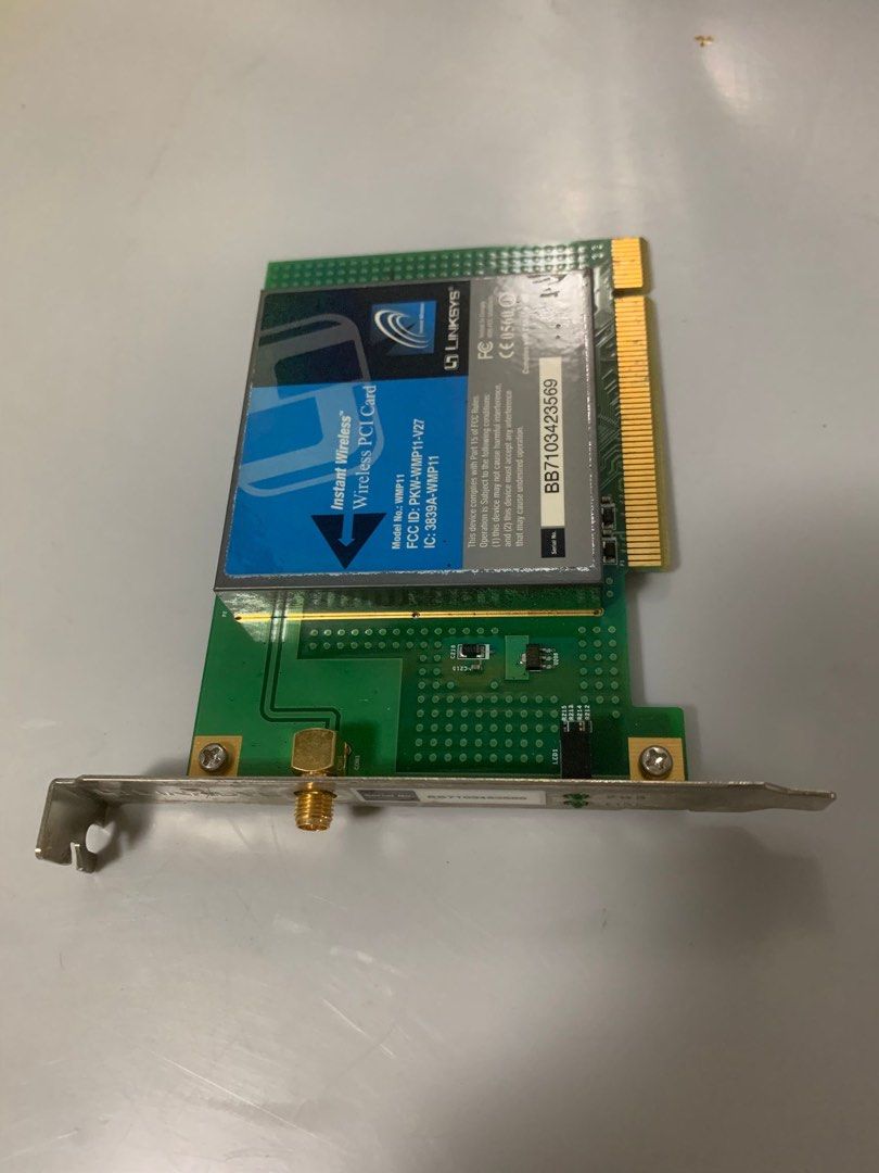 Linksys Instant Wireless PCI Card WMP11468700159195883520
