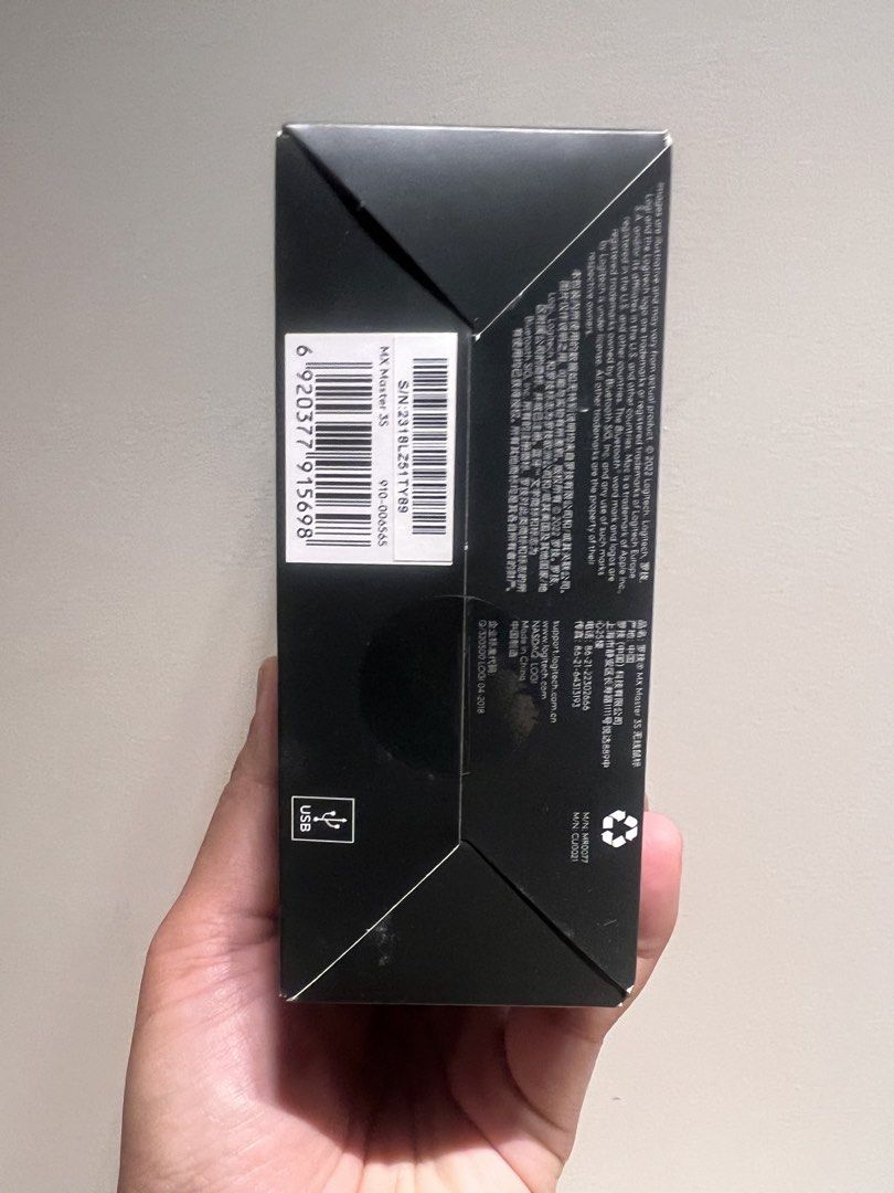 Logitech MX Master 3S Wireless Mouse – BNIB (Graphite)468564618501181442