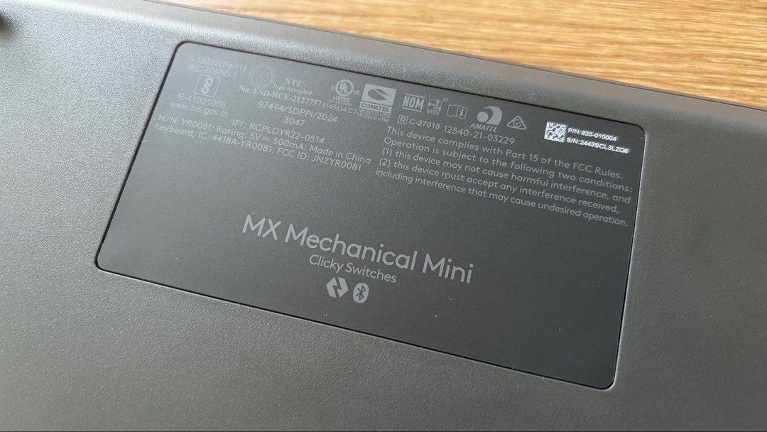Logitech MX Mechanical Mini Keyboard Clicky Switches468429672841236482