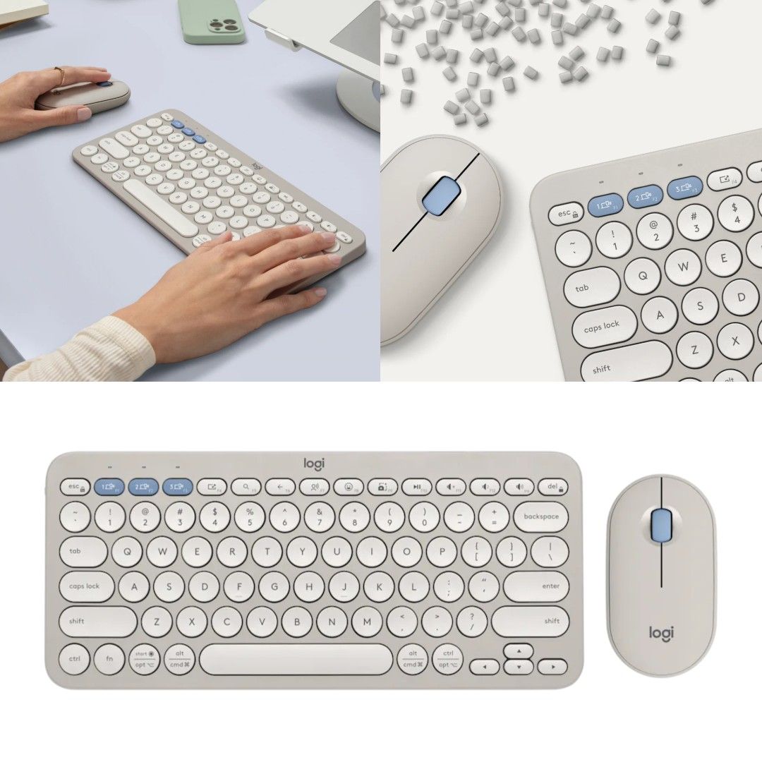 Logitech Pebble 2 Combo (Tonal Sand)468428780009564160