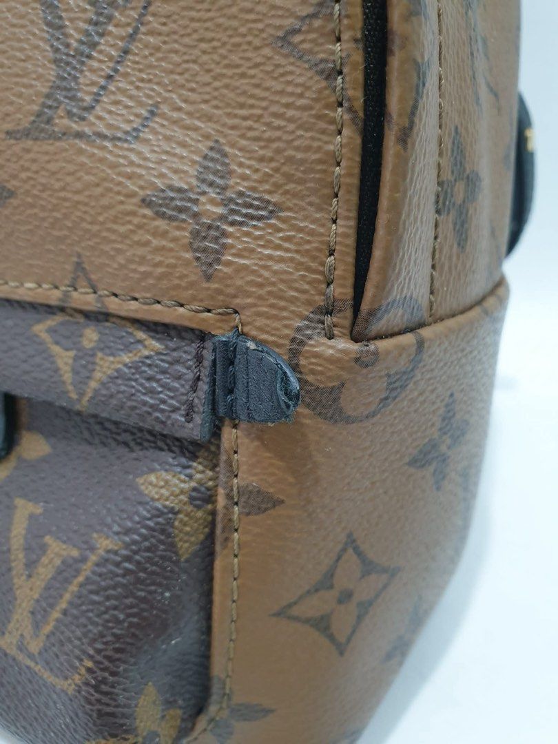 RUSH! Louis Vuitton Reverse Mini Palm Spring (Category: Luxury Bags & Wallets) located in Quezon City. Submitted by bearams (Listing ID 1411700678, Image 3). Description: Used, but still in mint condition. LV doesn’t sell this design currently. With entrupy Complete inclusions..