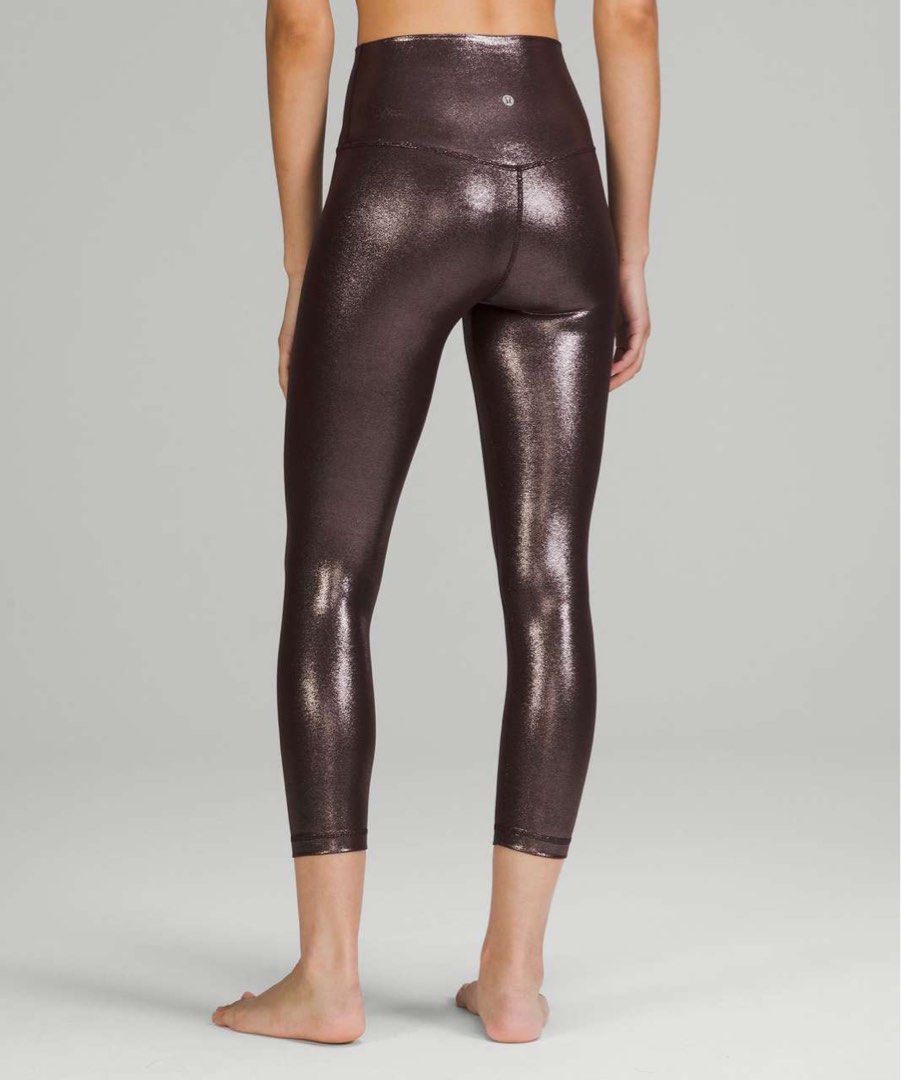 Lululemon Align High-Rise Sparkle Capri Leggings (Category: Activewear) located in Manila. Submitted by goldenluv (Listing ID 1440907741, Image 1). Description: Lululemon Align Capri Leggings Orig price $98 BNWT RFS: too big for me.