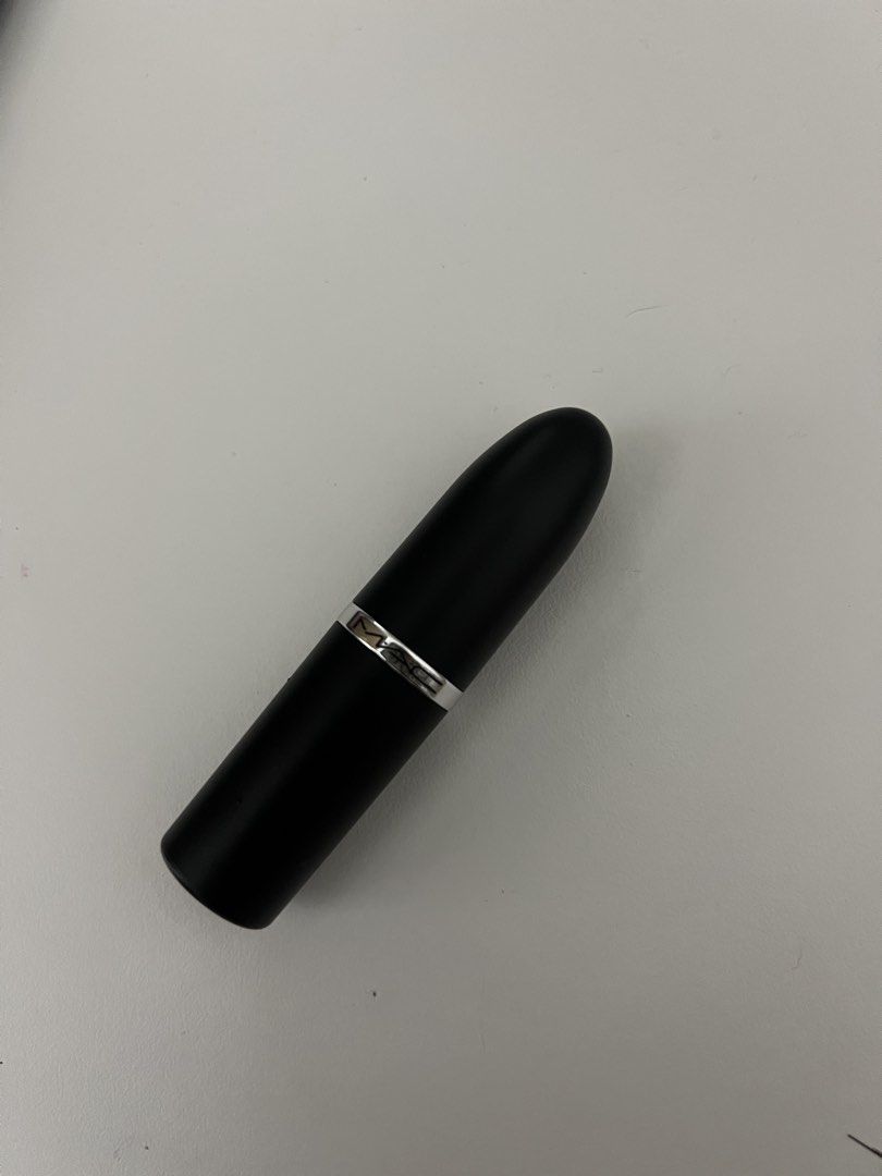 MAC Lipstick - Ruby Woo (Category: Makeup) located in Binan City. Submitted by closetbyhoney (Listing ID 1440894304, Image 2). Description: - Authentic MAC Lipstick in Ruby Woo - Iconic bold, matte red shade - Perfect for a statement lip - Bullet is still quite full - Comes with original black cap - A must-have for any makeup collection Location: Makati.