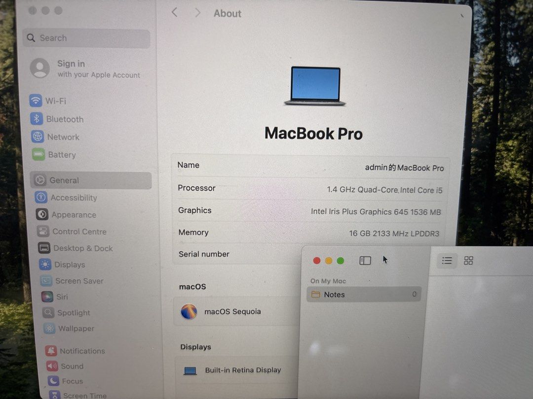 MacBook Pro 13 2020 intel chip 16G Ram468159591109765120