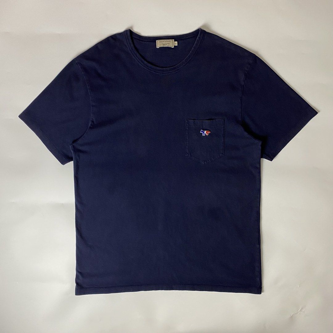 Maison Kitsune Tri-Colored Fox Pocket Tee Shirt (Category: Tshirts & Polo Shirts ) located in Bacolod City. Submitted by rewear.conceptual (Listing ID 1440886620, Image 1). Description: Maison Kitsune Tri-Colored Fox Pocket Tee Shirt Condition: 9/10 Color rate: 9/10 Tagged as: xxl Width: 22 Length: 31 Message seller if interested Always double check the items description before making an offer. Strictly no return/refund policy! .