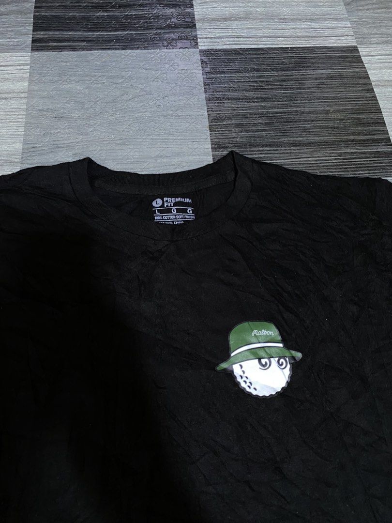 Malbon - Tshirt - Mens Large (fit sa Medium) (Category: Coats, Jackets and Outerwear) located in General Santos City (Dadiangas). Submitted by castilloed98 (Listing ID 1440801825, Image 2). Description: Malbon Dimes 20.5 x 26 No Crankprint .