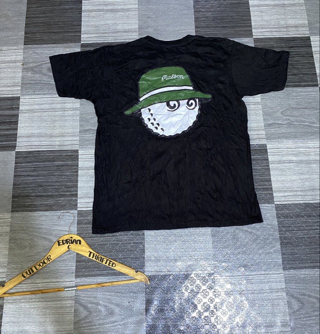 Malbon - Tshirt - Mens Large (fit sa Medium) (Category: Coats, Jackets and Outerwear) located in General Santos City (Dadiangas). Submitted by castilloed98 (Listing ID 1440801825, Image 3). Description: Malbon Dimes 20.5 x 26 No Crankprint .