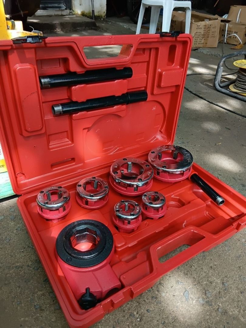 Manual Pipe Threader Specs: 1/2" - 2" (Category: Construction Tools & Equipment) located in Manila. Submitted by 09171479278_elsie. (Listing ID 1440837106, Image 2). Description: Manual Pipe Threader Specs: 1/2" - 2" PRICE: 5,290.
