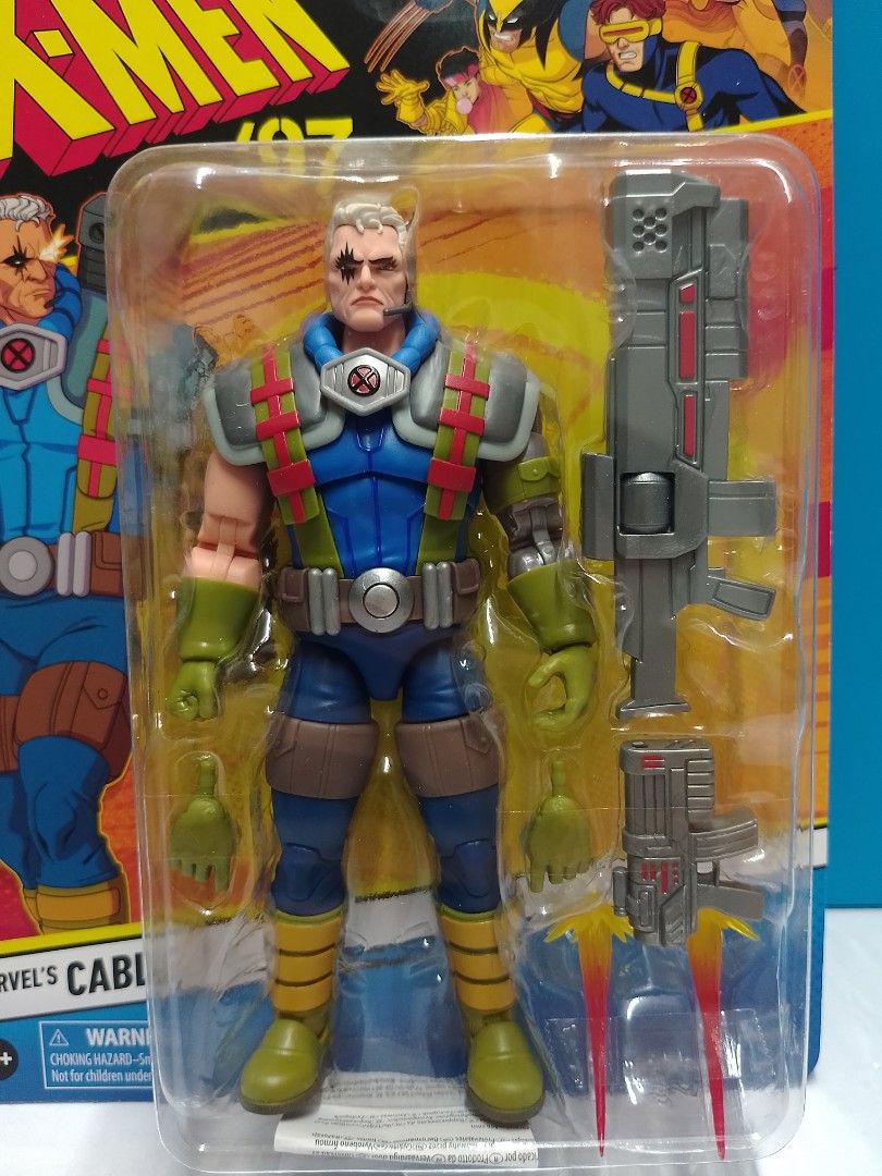 Marvel Legends X-Men '97 Cable Action Figure (Category: Figurines & Statues) located in Santa Rosa. Submitted by kltoys (Listing ID 1440790656, Image 2). Description: -New, packaging is not for mint box collectors. - Marvel Legends Series Cable action figure - From the X-Men '97 animated series - Figure is brand new and sealed in original packaging - Includes all original accessories - A must-have for any Marvel or X-Men collector.
