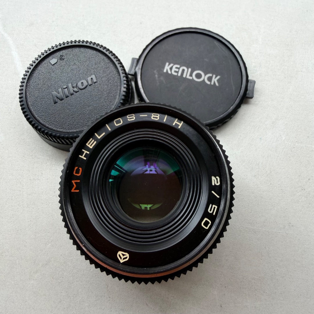 MC Helios 81H 50mm F2 Lens (Nikon F Mount), Photography, Lens