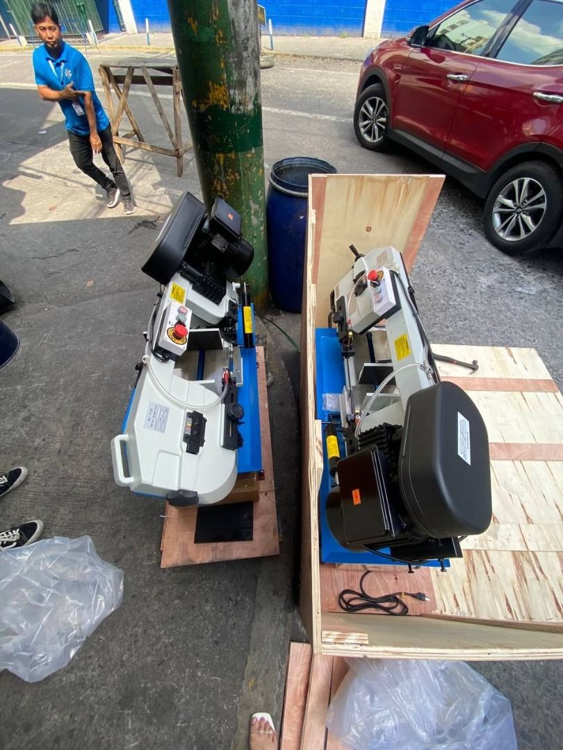 metal cutting bandsaw machine Specs: bs-912b (Category: Construction & Building Materials) located in Manila. Submitted by 09171479278_elsie. (Listing ID 1440822950, Image 3). Description: metal cutting bandsaw machine Specs: bs-912b PRICE: 127,000.