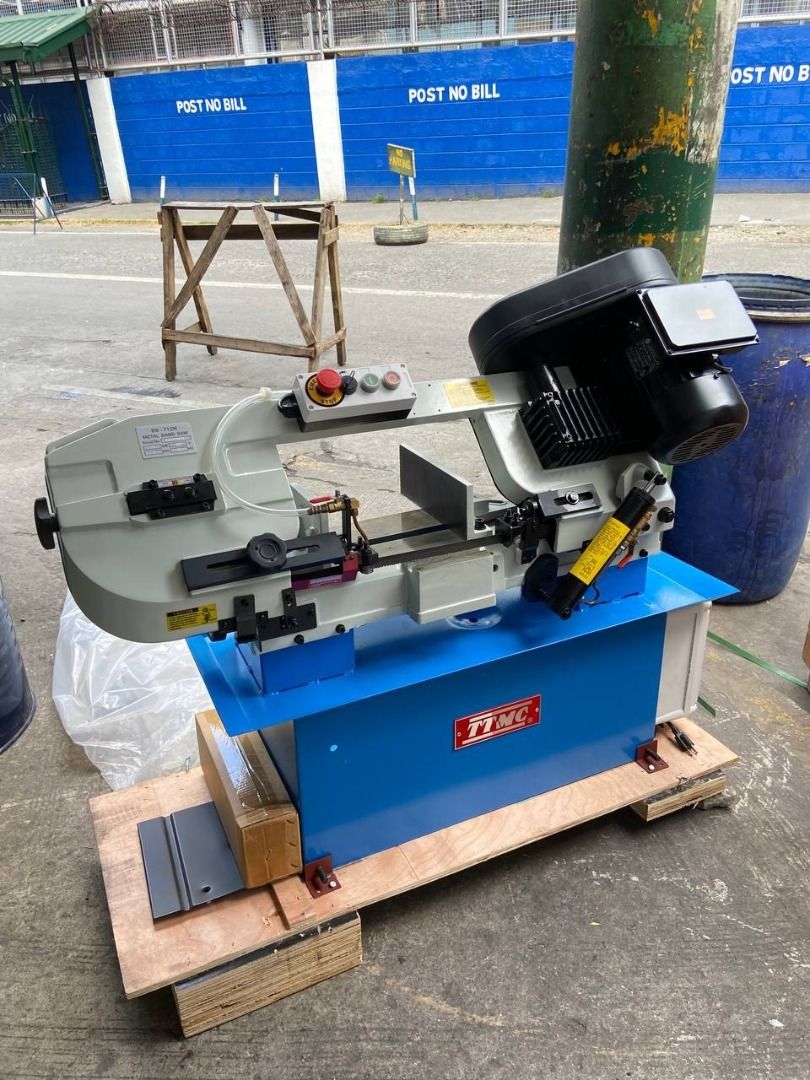 metal cutting bandsaw machine Specs: bs-912b (Category: Construction & Building Materials) located in Manila. Submitted by 09171479278_elsie. (Listing ID 1440822950, Image 1). Description: metal cutting bandsaw machine Specs: bs-912b PRICE: 127,000.
