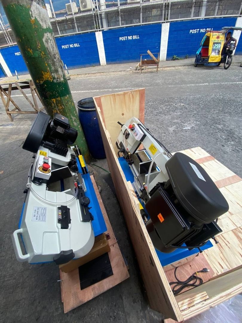 metal cutting bandsaw machine Specs: bs-912b (Category: Construction & Building Materials) located in Manila. Submitted by 09171479278_elsie. (Listing ID 1440822950, Image 2). Description: metal cutting bandsaw machine Specs: bs-912b PRICE: 127,000.