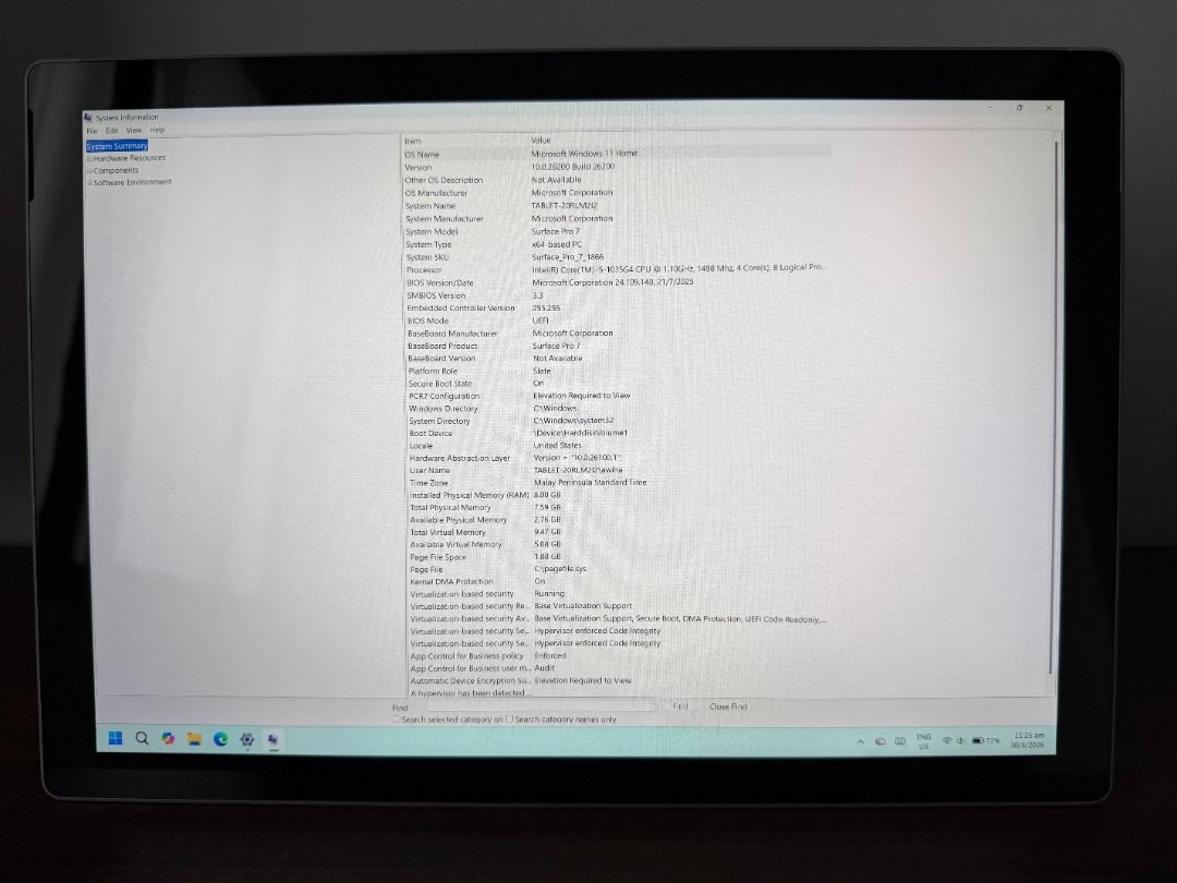 Microsoft Surface Pro 7 Silver 8 128 GB468298170337873928