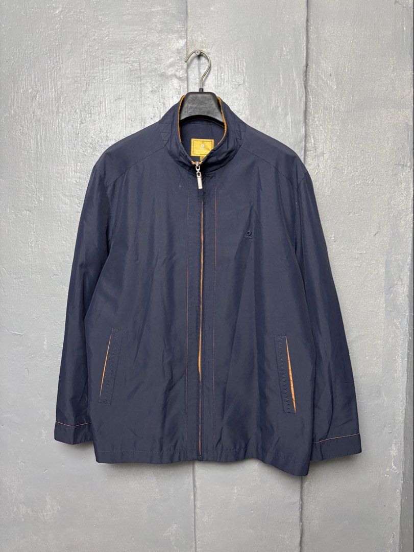 Montagut Paris Full Zip Harrington Jacket (Category: Coats, Jackets and Outerwear) located in Mandaluyong City. Submitted by fellas_ph (Listing ID 1440886081, Image 1). Description: Excellent condition No issues Size L-XL Boxy 24" Width 28.5" Length.