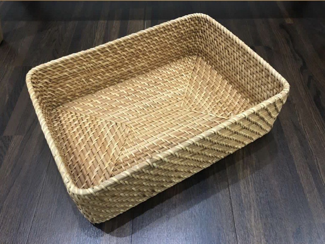 Original Muji Stackable Rattan Basket468227734373683200
