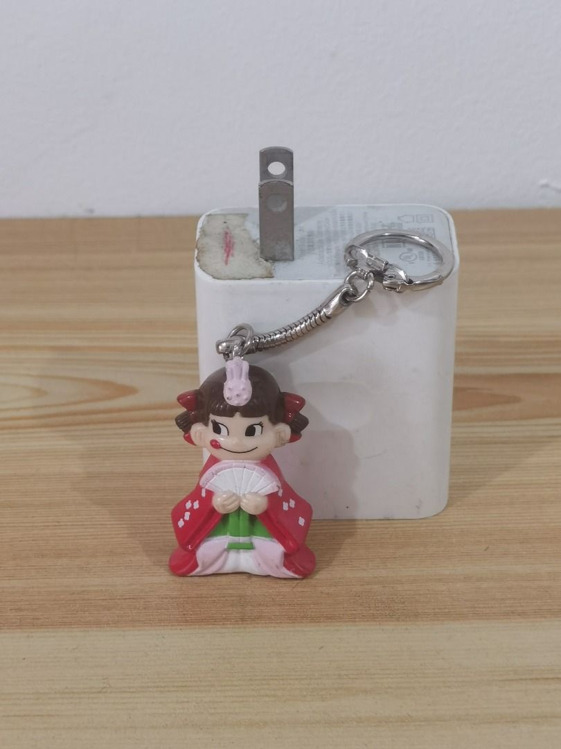 Peko-Chan Figure Charm/Keychain (Category: Designer & Blind Box Toys) located in Taguig. Submitted by kalabasza (Listing ID 1440940339, Image 1). Description: 📌 This is a preloved item. Please manage your expectation. 📌 Actual item posted. 📌 Product Color may slightly vary due to Photographic Lighting. 📌 Location: Taguig 📌 MOP: GCash. Payment first before ship. 📌 MOD: J&T, LBC, GoGo or Lalamove. 📌 DF/SF at buyer's expense. 📌 No rush shipp