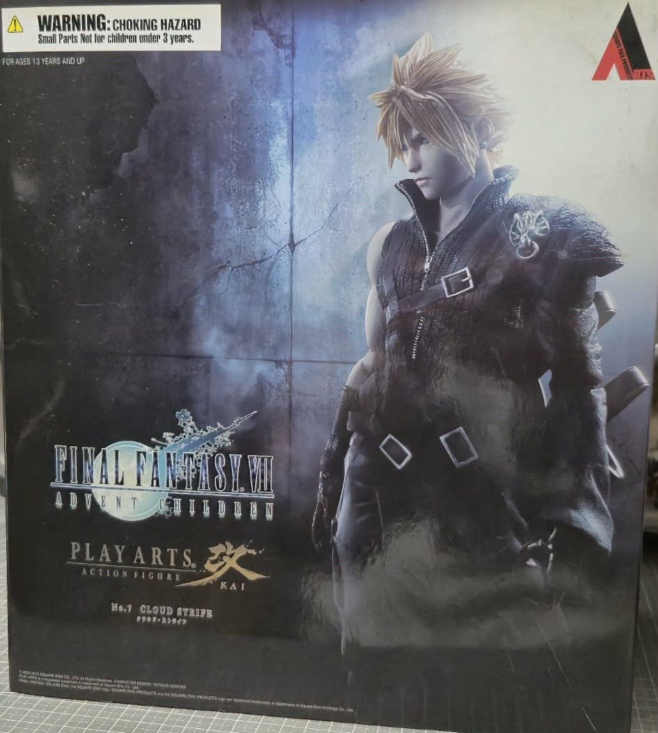 Play Arts Kai Marvel Universe & Final Fantasy (Category: Figurines & Statues) located in Manila. Submitted by paaaaat_2021 (Listing ID 1440910112, Image 3). Description: Play Arts Kai - Marvel Universe Venom - Marvel Universe Iron Man - Final Fantasy VII No.7 Cloud Strife AC - Final Fantasy XV Nyx Ulric RFS: declutter P5,000 each + SF (slightly negotiable).