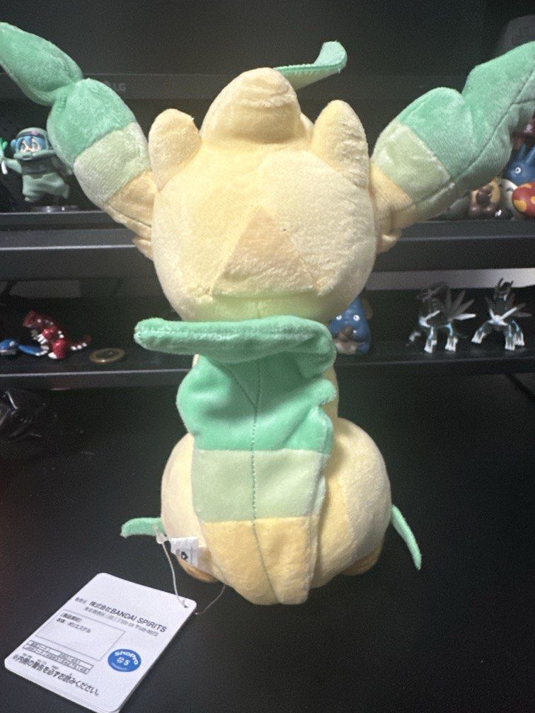 Pokemon Figure - Leafeon (BANDAI) (Category: Plushies & Soft Toys) located in Singapore. Submitted by scorpiozzzs (Listing ID 1440930530, Image 2). Description: Pokemon Figure - Leafeon plush toy (BANDAI) -Brand new with tag. -Figure are authentic. -Great for collection. -Limited at Japan only Meet up - Punggol MRT or beauty world MRT or near by MRT station..