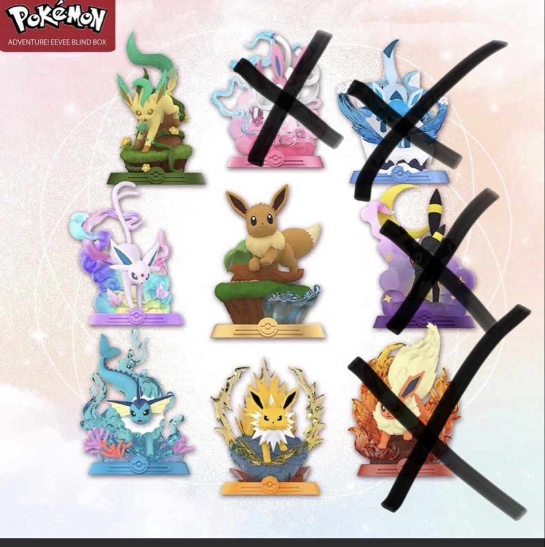 Pokémon Adventure Eevee Blind Box Figure (Category: Toys & Games) located in Singapore. Submitted by toysforal (Listing ID 1382515703, Image 1). Description: ⭐️NO BOX LEFT 5 Designs ⭐️100% Authentic ⭐️Perfect for Pokémon fan or blind box collector ⭐️Meet up location can be discussed ⭐️Self collect ⭐️Good condition ⭐️PM for more info ⭐️Must Have Please support Thanks all for viewing .