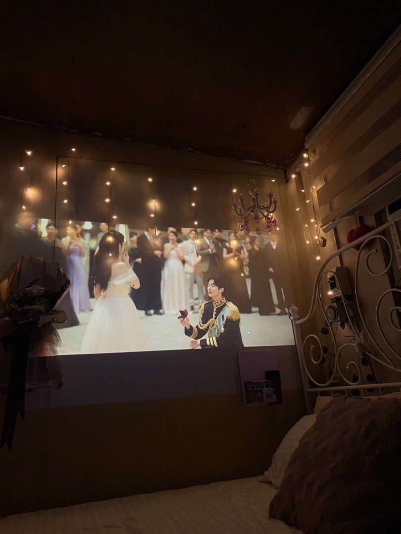 Portable Android Projector with Remote (Category: Projectors) located in Muntinlupa City. Submitted by leena3062 (Listing ID 1440854395, Image 3). Description: I already have a new projector hence selling this one :) Can connect to youtube, netflix and other apps without being connected to a laptop, ipad or phone. Can do mirrorcast too .