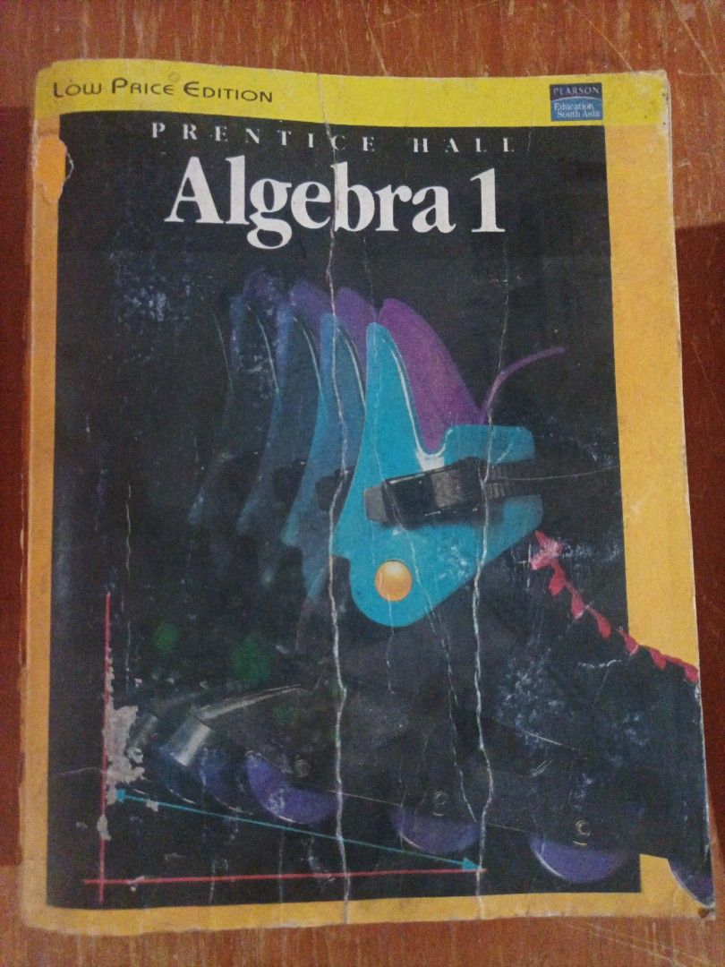 Prentice Hall Algebra 1 Low Price Edition Textbook (Category: Textbooks) located in Lucena. Submitted by miles.miles1 (Listing ID 1440780293, Image 1). Description: - Prentice Hall Algebra 1 Textbook - Low Price Edition - All pages intact and readable - Ideal for students learning algebra.
