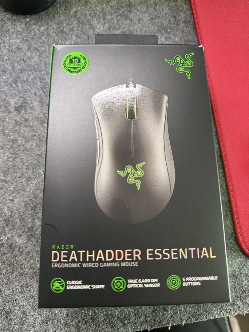 Razer DeathAdder Essential Ergonomic Wired Gaming Mouse468307216685475840