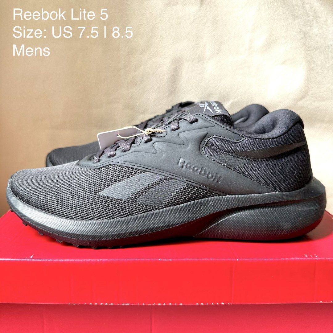Reebok Lite 5 Men's Running Shoes Black (Category: Sneakers) located in Quezon City. Submitted by twm29 (Listing ID 1440845503, Image 1). Description: ⚠️ Limited stocks only ✨Reebok Lite 5 Running Shoes✨ - Authentic - Color: Black - Available Sizes: US Men's 7.5 | US Men's 8.5 - Ideal for running and everyday wear - Comes with original box.