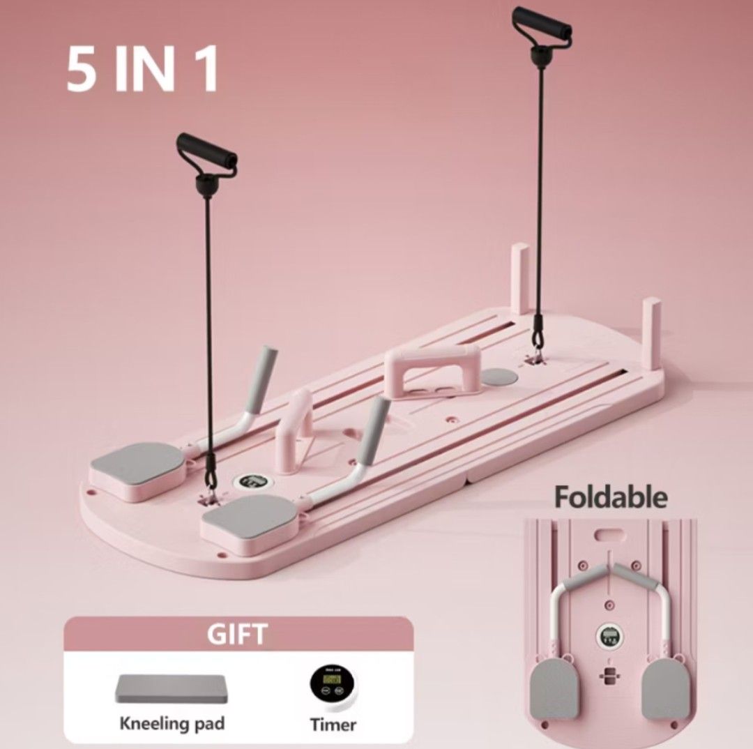 reformer pilates at home machine board (Category: Cardio & Fitness Machines) located in Cavite. Submitted by mapleblast (Listing ID 1440918518, Image 1). Description: used only twice di na nagamit bc of work.
