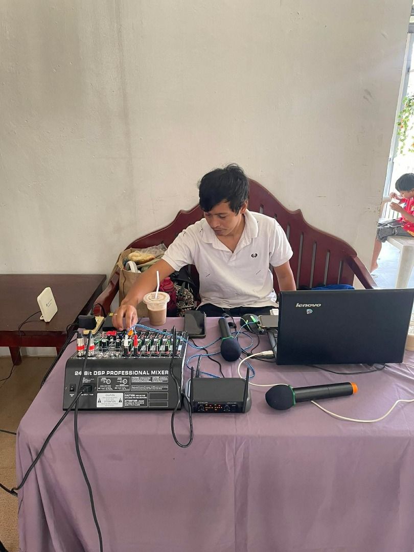 RJB Sounds & Lights DJ Rental (Category: Other Audio Equipment) located in Binan City. Submitted by reinjayblair (Listing ID 1440858221, Image 2). Description: - Professional 24-bit DSP mixer - Two speakers with stands - Keyboard with pedal - Multiple microphones - Laptop for music playback - Ready for parties and gigs - Excellent sound and lighting Rentals.