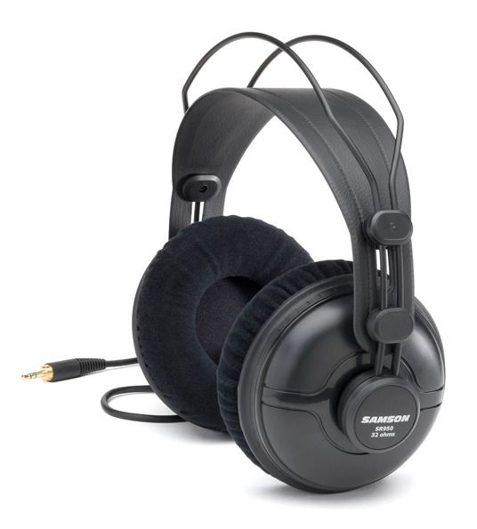 Samson SR950 32 Ohm Professional Studio Headphones (Category: Headphones & Headsets) located in Manila. Submitted by ciencien1 (Listing ID 1440944082, Image 2). Description: - Samson SR950 Headphones - Ideal for studio monitoring and music listening - Comfortable earcups for extended wear - Features a standard headphone jack.
