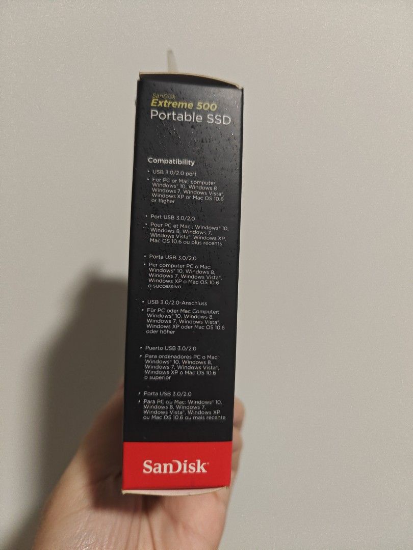 SanDisk Extreme 500 Portable SSD468447638146273283
