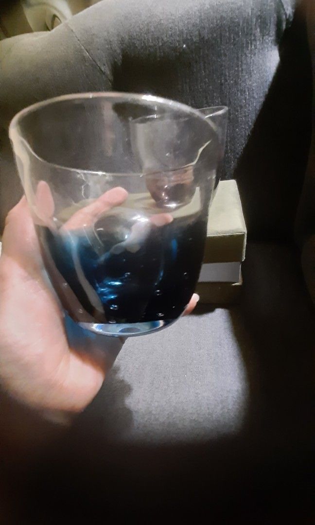 Set of 2 high quality thick glass 4x4" new boxed Japan (Category: Water Bottles & Tumblers) located in Manila. Submitted by luckycharm_215 (Listing ID 1440867461, Image 2). Description: new.