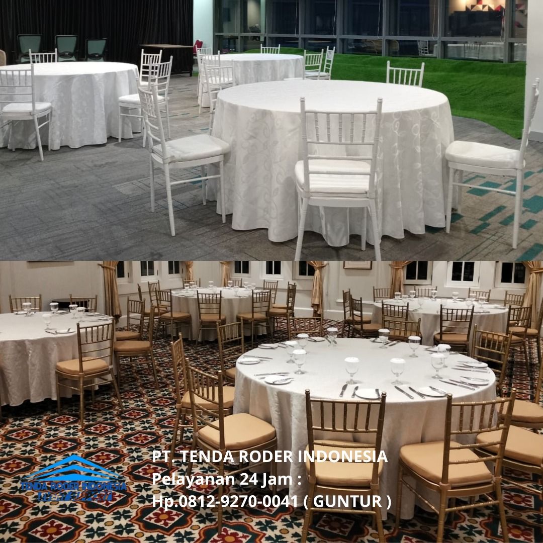 Sewa Round Table,Kursi Tiffany,Tenda Roder Cirebon, Properti, Rental di ...