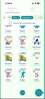 Shiny legendary pokemon go For Sale | Buy 1,000+ Shiny legendary ...