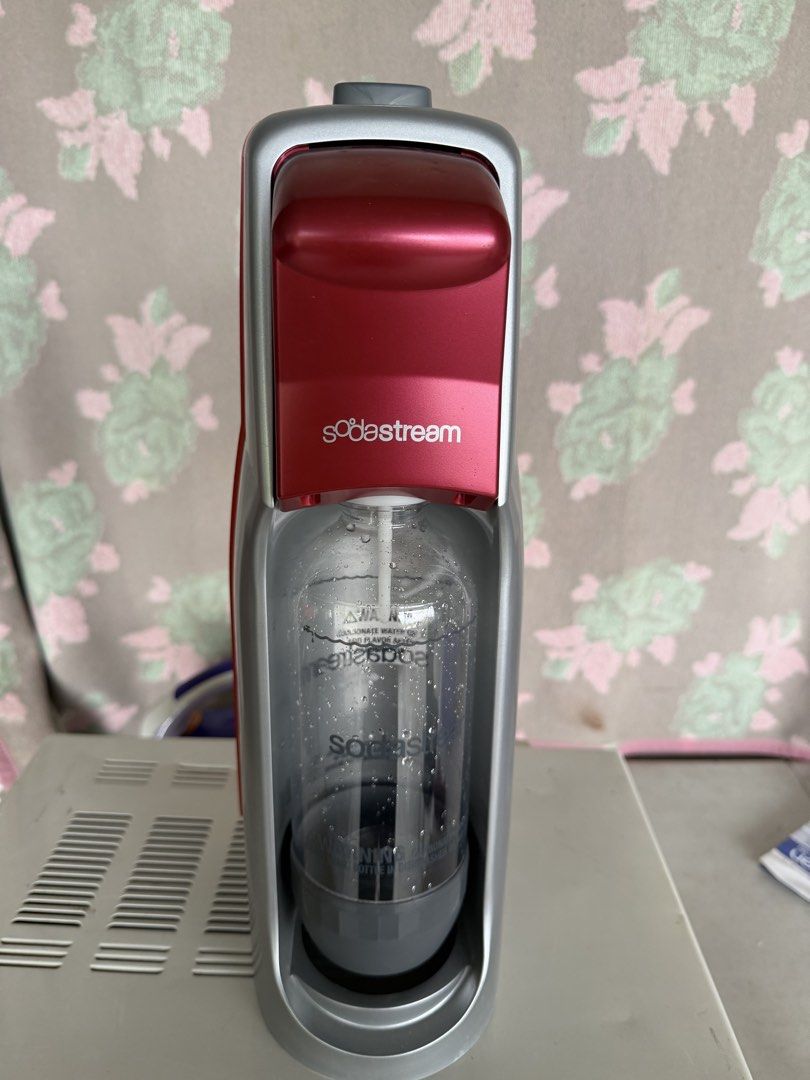 Sparkling Water Soda Maker (Category: Water Purifiers & Dispensers) located in Bulacan. Submitted by mysticdeer.6d7f47 (Listing ID 1440857794, Image 2). Description: Sodastream Brand with 2 pcs Co2 refill tank(already empty.