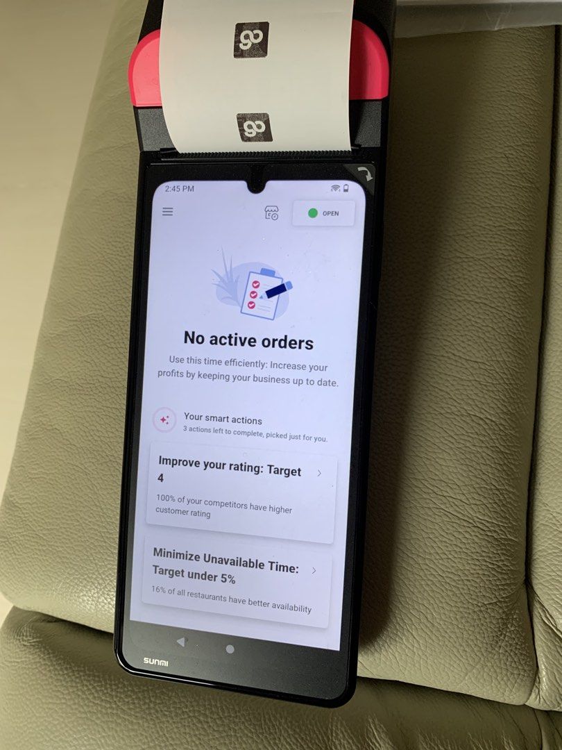 SUNMI V3H Foodpanda device468327983754792960