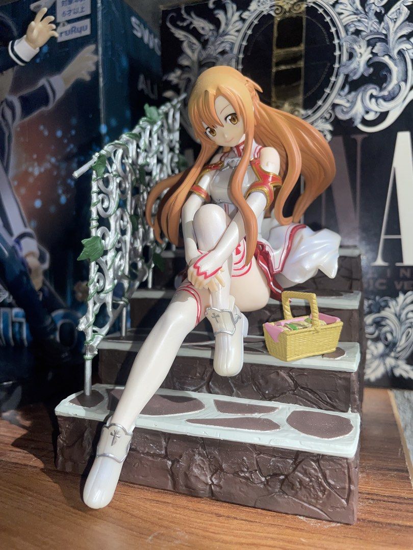 Sword Art Online Kirito & Asuna Figures (Category: Figurines & Statues) located in Quezon City. Submitted by gszed26 (Listing ID 1440939451, Image 2). Description: kirito and asuna set misb to bib folded box no cs 2500 location naic cavite.