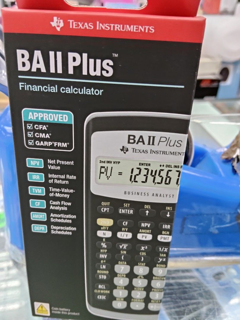 Texas instruments ba ii plus468444040513474560