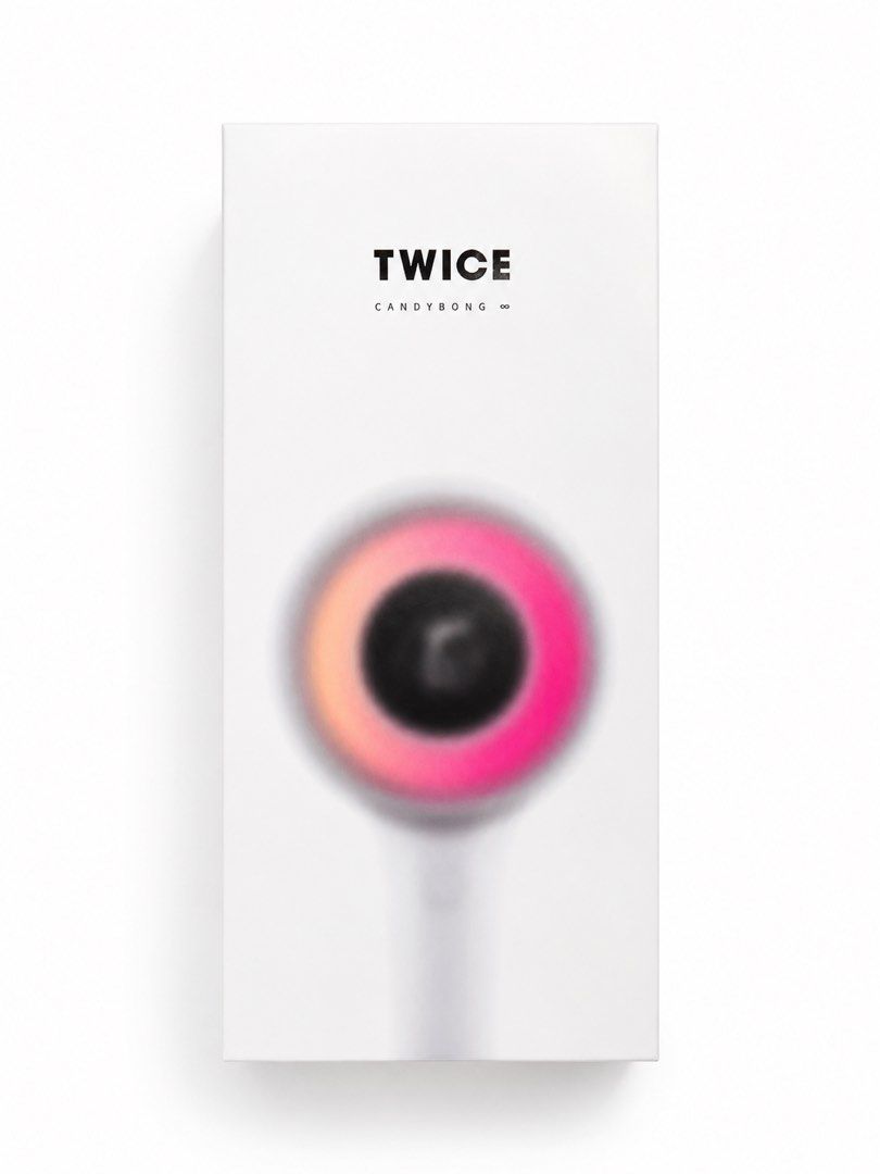TWICE Candybong ∞ Lightstick Official Kpop Merchandise (Category: K-Wave Merchandise) located in Manila. Submitted by deklutterph (Listing ID 1440864310, Image 1). Description: - Official TWICE Candybong ∞ lightstick - Comes in original packaging - Includes quick start guide - Connects to app for light shows - Ideal for ONCE, concerts, and fan gatherings.