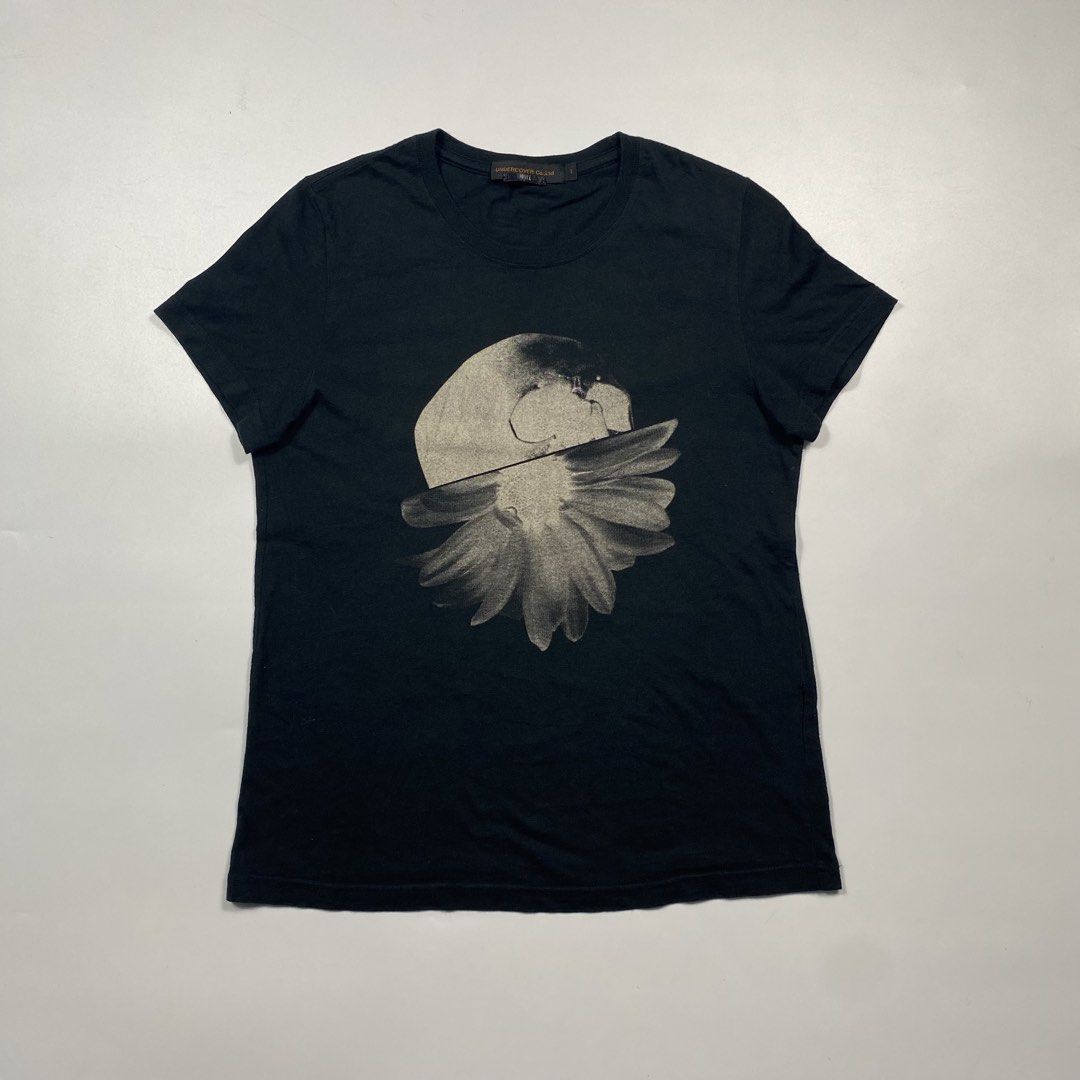 Undercover Spring 2003 SCAB Skull Flower Shirt (Category: Shirts) located in Cebu City. Submitted by nots0japan (Listing ID 1440945420, Image 1). Description: Lightly used Flaw - cut washlabel & almost loose stitch Size tagged - 1 Width - 17 Length - 23.