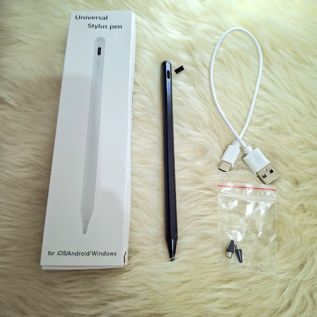 30pcs for 2k- UNIVERSAL STYLUS FOR IPHONE IOS ANDROID TABLET SMART PHONE LAPTOP (Category: Laptops & Notebooks) located in Manila. Submitted by gene.lugar (Listing ID 1440877239, Image 2). Description: FOR SALE! BRAND NEW ! Universal Stylus pen color BLACK ➡️200 php EACH ➡️30pcs for 2,000 pesos[PROMO]❗️❗️ 📌Loc: Mars st. Guitnang Bayan 1, San mateo, Rizal Compatible for both android and iphone IOS. ✅️Pwede pang drawing ng bata at matanda sa table