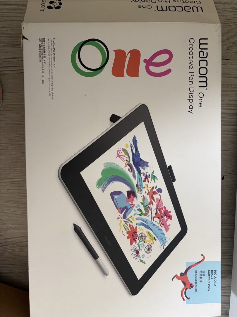 Wacom ONE Creative Pen Display (Category: Monitor Screens) located in Muntinlupa City. Submitted by jules012 (Listing ID 1440788431, Image 1). Description: Bought in 2021. Used for only about 2 months and stored since then. ✅Complete with original box and accessories ✅Screen and pen are in excellent working condition SELLING FOR ₱ 12,000 negotiable. .