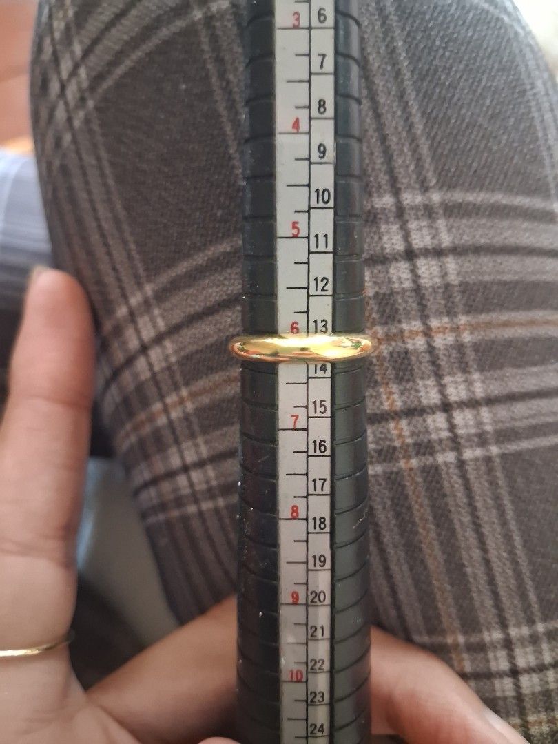 18k dome japan Gold ring size6 (Category: Rings) located in Quezon City. Submitted by jacquesparkles (Listing ID 1441013592, Image 2). Description: japan gold ring 1.18 g size 6 solid at matibay.