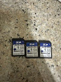 1GB SD Memory Card476911610060482560